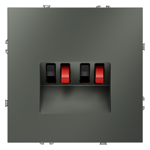 Розетка акустическая 4-местная, Титан, S70 Voltum VLS060306