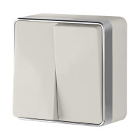 Выключатель 2 кл., Слоновая кость, Gallant Werkel W5020003