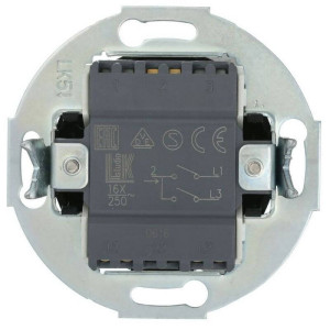 Выключатель тумблерный 2 кл., Черный, Vintage LK Studio 882308-1