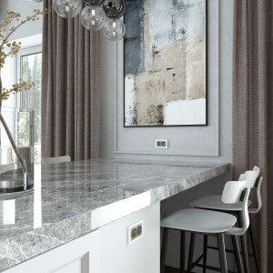 Розетка двойная с З/К, Hammer Дымчатый, Werkel W1272004