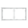Рамка 2 местная, пластик, Белый матовый, Voltum S70 VLS100202
