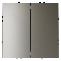 Выключатель проходной 2-кл., Шелк, VOLTUM S70 VLS020304