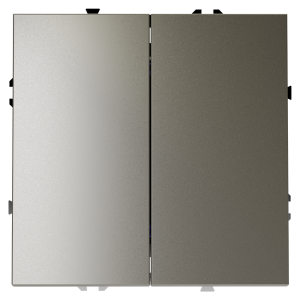 Выключатель проходной 2-кл., Шелк, VOLTUM S70 VLS020304