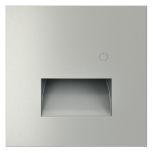 Лицевая панель для подсветки светодиодной с датчиком, Сталь, S70 Voltum VLS002405