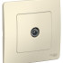 Розетка телевизионная TV, Молочный, Blanca SE BLNTS000012