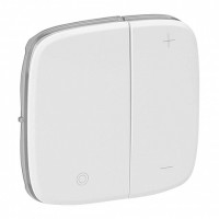 Лицевая панель диммера нажимного, белая, Valena Allure Legrand 752085