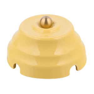 Распаечная коробка керамика D90х45 без подложки, Песочный, Астория Interior Electric