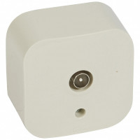 Розетка телевизионная TV, слоновая кость, Quteo Legrand 782245