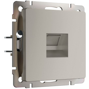 Розетка компьютерная RJ45 Cat. 5e, Дымчатый, Werkel W1281004