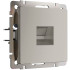 Розетка компьютерная RJ45 Cat. 5e, Дымчатый, Werkel W1281004