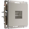 Розетка компьютерная RJ45 Cat. 5e, Дымчатый, Werkel W1281004