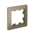 Рамка 1 местная, пластик, Шампань, AtlasDesign Air SE ATN220501