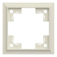 Рамка 1 местная, Кремовый сатин, Standart Rikett 35810 MC