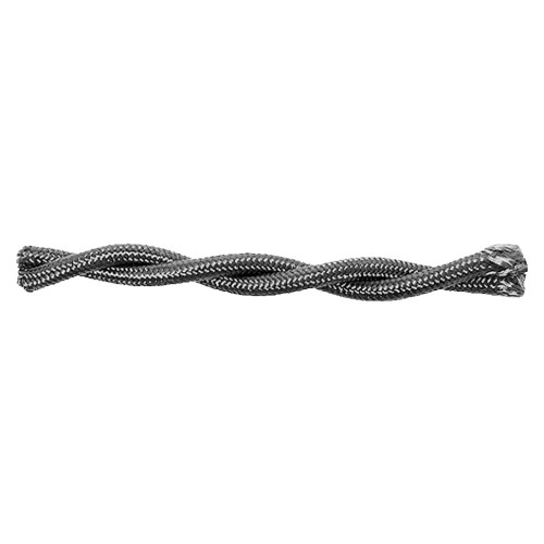 Ретро кабель термостойкий до 120 °С витой 3x2,5 графит Salvador GRF/L 3x2,5