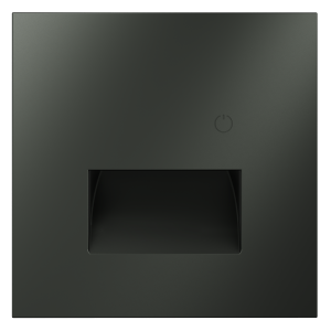 Лицевая панель для подсветки светодиодной с датчиком, Титан, S70 Voltum VLS002406