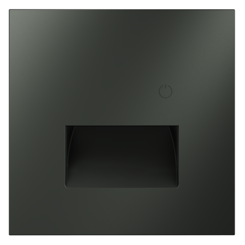 Лицевая панель для подсветки светодиодной с датчиком, Титан, S70 Voltum VLS002406