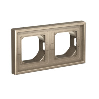 Рамка 2 местная IP44, Шампань, ArtGallery SE GAL440502
