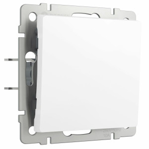 Выключатель 1 кл., Белый матовый, Werkel W1110061