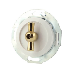 Ручка металл. для выключателя, Золото, серия Vintage, LK Studio 888416-1