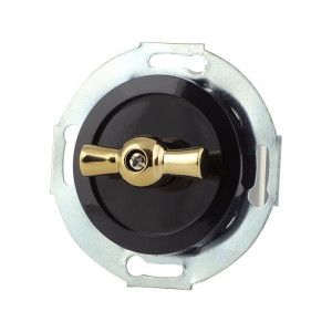 Ручка металл. для выключателя, Золото, серия Vintage, LK Studio 888416-1