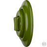 Выключатель кнопочный 2 кл., ярко-зеленый глянцевый, Katy Paty NICHG2Sl5 
