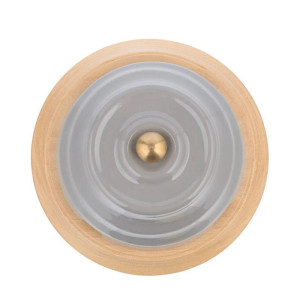 Распаечная коробка керамика D90х45 без подложки, Серый, Астория Interior Electric