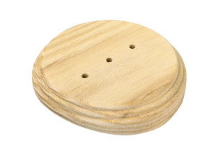 Накладка 1 местная Ретро деревянная на бревно d240-260, ТД МезонинЪ GE71741-00p