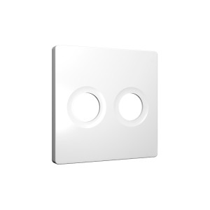 Лицевая панель розетки телевизионной 2-ой TV, Белый матовый, ALFA Quant Ambrella Volt AP1333 Лицевая панель розетки телевизионной 2-ой TV, Белый матовый, ALFA Quant Ambrella Volt AP1333