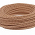 Ретро кабель витой 2x4 Какао, Interior Wire ПРВ2400-ККО (1 метр) Ретро кабель витой 2x4 Какао, Interior Wire ПРВ2400-ККО (1 метр)