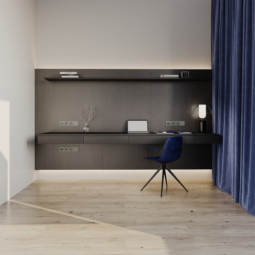 Выключатель проходной 2-кл., Титан, VOLTUM S70 VLS020306