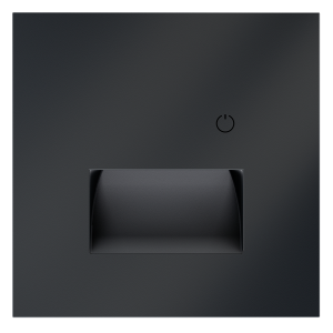 Лицевая панель для подсветки светодиодной с датчиком, Графит, S70 Voltum VLS002407