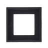 Рамка 1 местная IP44, Карбон, ArtGallery SE GAL441001