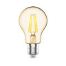 Лампа cветодиодная филаментная Gauss E27 4,5W 2200K прозрачная 1021245