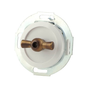 Ручка металл. для выключателя, Бронза, серия Vintage, LK Studio 888427-1