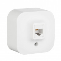 Розетка телефонная RJ11, белый, Quteo Legrand 782214