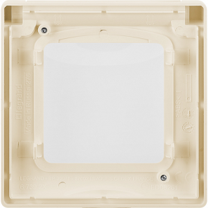 Рамка 1 местная, герметичная IP44 с крышкой, Слоновая кость,  INSPIRIA Legrand 673921