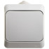 Кнопка без фиксации IP44 Серый, SE Этюд KA10-041C Кнопка без фиксации IP44 Серый, SE Этюд KA10-041C
