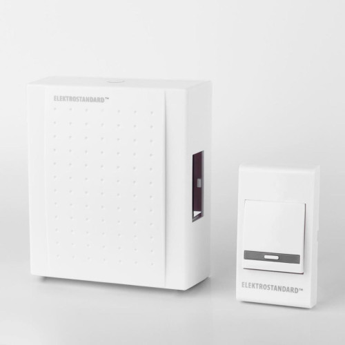 Звонок электромеханический Elektrostandard DBQ15 WM 1M IP44 белый 4690389062032