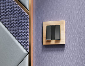 Рамка 4 местная металл шлифованный, Шампань, ALFA Platos Ambrella Volt AF550304