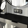 Лицевая панель выключателя 1 кл., Hammer дымчатый, Werkel W1219004