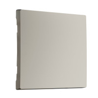 Лицевая панель выключателя 1 кл., Hammer дымчатый, Werkel W1219004