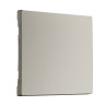 Лицевая панель выключателя 1 кл., Hammer дымчатый, Werkel W1219004