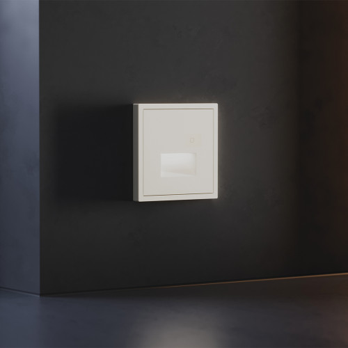 Лицевая панель для подсветки светодиодной с датчиком, Хлопок, S70 Voltum VLS002413