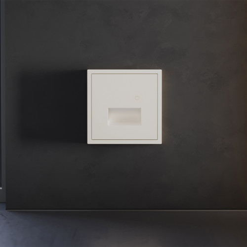 Лицевая панель для подсветки светодиодной с датчиком, Хлопок, S70 Voltum VLS002413