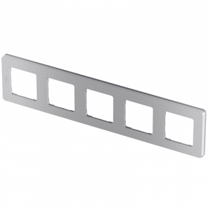 Рамка 5 местная, алюминий, INSPIRIA Legrand 673972