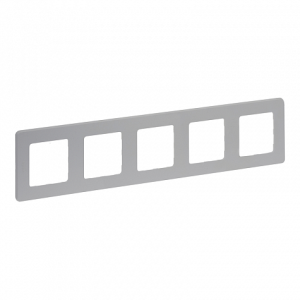 Рамка 5 местная, алюминий, INSPIRIA Legrand 673972