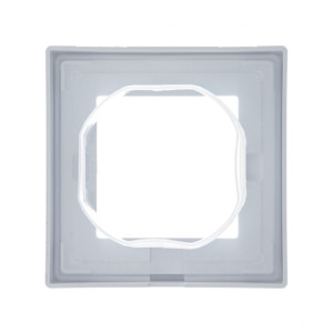 Рамка 1 местная IP44, Белый, ArtGallery SE GAL440101