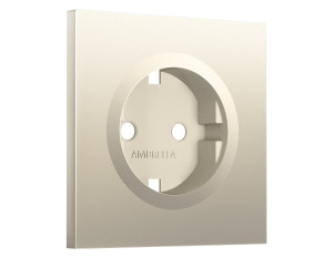 Лицевая панель розетки с З/К, Шёлк, Sigma Quant Ambrella Volt SP5460 Лицевая панель розетки с З/К, Шёлк, Sigma Quant Ambrella Volt SP5460