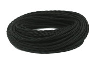 Ретро кабель витой 3x2,5 Черный, Interior Wire ПРВ3250-ЧРН (1 метр)
