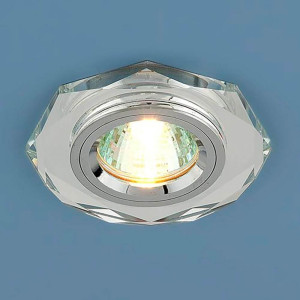 Встраиваемый светильник Elektrostandard 8020 MR16 SL зеркальный/серебро a030532